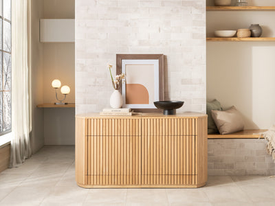 Side Board Rounded Shop Curved, Round Sideboard with Storage | TT UK